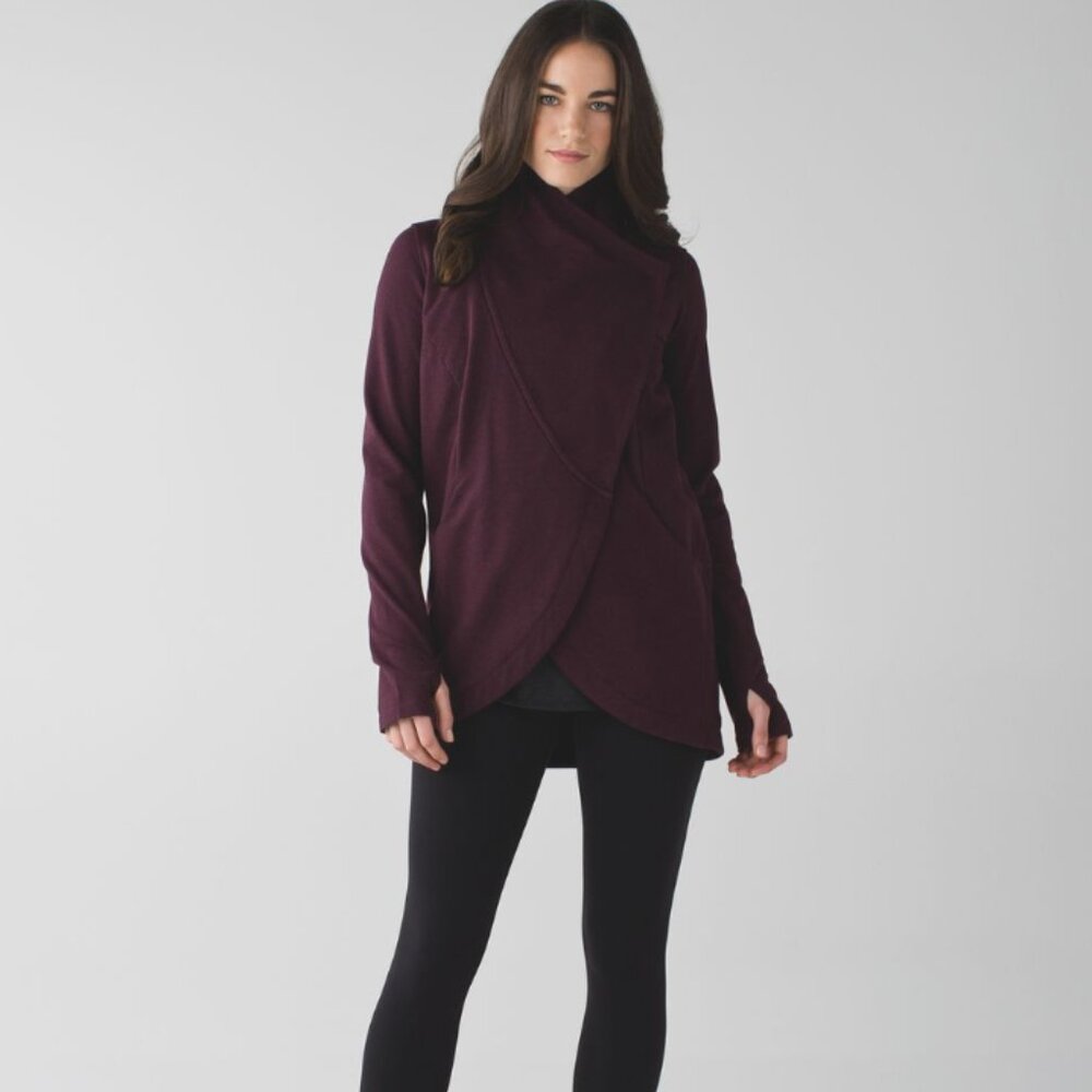 Lululemon Athletica Burgundy Blazer - Picture 2 of 14